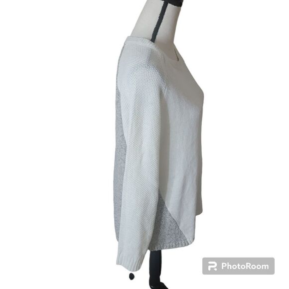 Ten-Sixty Sherman Mixed Media Sweater with Zipper Detail. Size L. - Picture 3 of 9